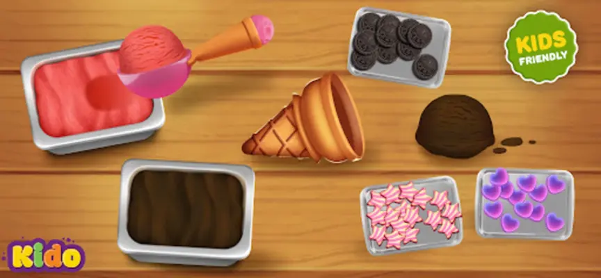 Ice Cream Making Game For Kids android App screenshot 10